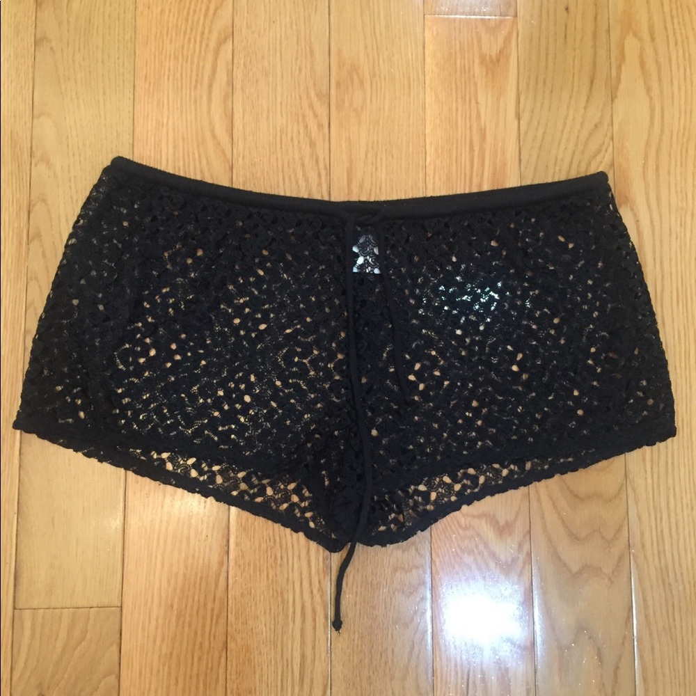 Swim cover-up shorts